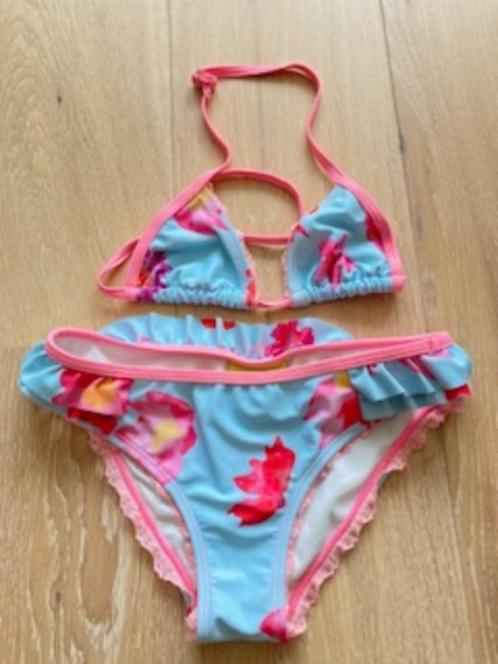 Bikini met bloemen van Claesens mt, 140/146, Kinderen en Baby's, Kinderkleding | Maat 140, Zo goed als nieuw, Meisje, Sport- of Zwemkleding