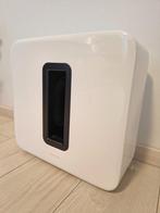 Sonos Sub Gen 3 Wit, Audio, Tv en Foto, Luidsprekers, Ophalen, Subwoofer, Zo goed als nieuw, Sonos