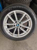 Lichtmetalen winterbandenset BMW 330 met sensoren. ZGAN!, Ophalen, Gebruikt, Banden en Velgen, 17 inch