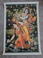 Krishna Poster GOEDKOOP, Antiek en Kunst, Ophalen of Verzenden