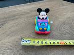 Zgan vintage Disney Mickey Mouse opwind autootje, Verzamelen, Ophalen, Mickey Mouse, Zo goed als nieuw, Beeldje of Figuurtje