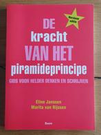 Eline Janssen - De kracht van het piramideprincipe, Boeken, Ophalen of Verzenden