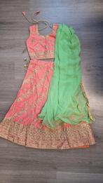 Indiase kinderpakje (lehenga) maat 28 - 116/122, Ophalen of Verzenden, Zo goed als nieuw, Jongen of Meisje