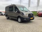 Ford Transit 350 2.0 TDCI L3H2 DC Trend Dubbele Cabine Trekh, Auto's, Bestelauto's, Voorwielaandrijving, Stof, Euro 6, 4 cilinders