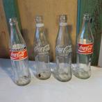 Fles Coca Cola glas 0,33 liter Automatenflasche SET 4 STUKS, Ophalen of Verzenden, Gebruikt, Verpakking
