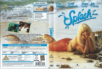 Splash 1984 DVD met Tom Hanks, Daryl Hannah, John Candy. Reg beschikbaar voor biedingen