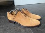 Jerry’s suède Oxford schoenen cognac 44, Kleding | Heren, Schoenen, Bruin, Jerry’s, Ophalen of Verzenden, Zo goed als nieuw