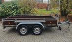 Aanhanger 305cm/ Tandemas 2000KG, Auto diversen, Aanhangers en Bagagewagens, Ophalen