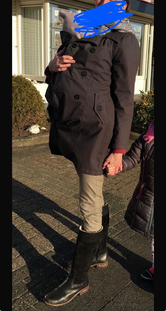 Draagjas maat S mama lila, Kinderen en Baby's, Babydragers en Draagdoeken, Zo goed als nieuw, Draagzak, Overige merken, Ophalen