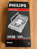 Philips 22AV5146 cassette adapter van VHS C + S-VHS naar VHS, Audio, Tv en Foto, Nieuw, VHS-speler of -recorder, Ophalen of Verzenden