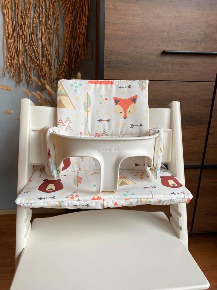 Wigwam kussenset voor kinderstoel stokke tripp trapp, Kinderen en Baby's, Kinderstoelen, Nieuw, Meegroeistoel, Stoelverkleiner