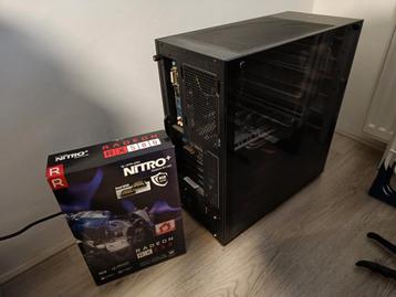 Game PC RX580 – i5, 8GB, SSD, 1000W! beschikbaar voor biedingen