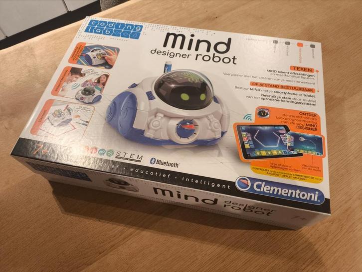 Mond Designer Rijdende Robot - Clementoni, Kinderen en Baby's, Speelgoed | Educatief en Creatief, Nieuw, Elektronica, Met geluid