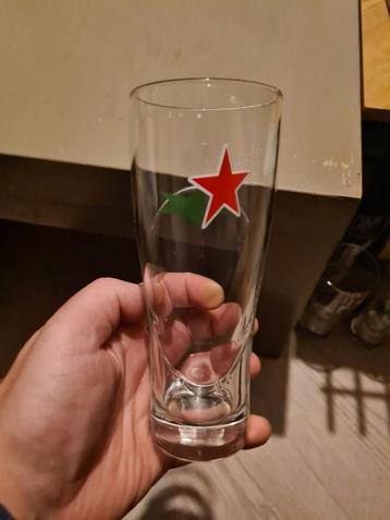 Heineken Ellipse glas uit Frankrijk  beschikbaar voor biedingen