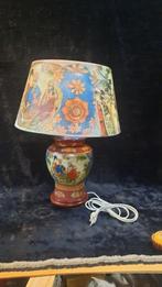 Prachtige Chinese tafellamp, Huis en Inrichting, Lampen | Tafellampen, Gebruikt, Ophalen of Verzenden, Minder dan 50 cm, Chinees