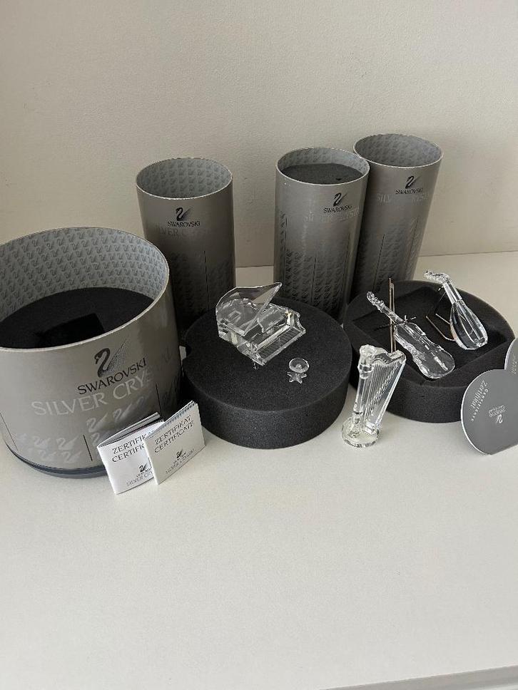 Swarovski muziek instrumenten, Verzamelen, Swarovski, Zo goed als nieuw, Figuurtje, Ophalen