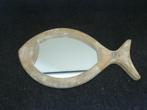 Riviera maison happy fish mirror / vis spiegel 40x23cm, zgan, Ophalen of Verzenden, Zo goed als nieuw, Minder dan 50 cm
