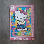 Hello Kitty puzzel 500 stukjes, Ophalen of Verzenden, Meer dan 50 stukjes, Zo goed als nieuw