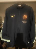 Nike Trainings jasje Qatar Airways, Barcelona tenu, Ophalen of Verzenden, Zo goed als nieuw, Blauw, Voetbal