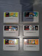 6 Super Nintendo games, Ophalen, Gebruikt, 2 spelers, Vanaf 3 jaar