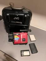 Retro JVC VideoMovie Camcorder met Koffer, Cassette en Accu, Ophalen of Verzenden