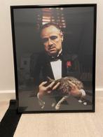 Poster met The Godfather 48x63cm, Met lijst, A1 t/m A3, Zo goed als nieuw, Rechthoekig Staand