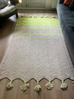 HK Living vloerkleed 120x80 beige geel lime, Gebruikt, 100 tot 150 cm, Ophalen of Verzenden, Modern Bohemian
