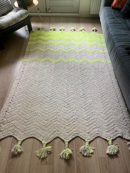 HK Living vloerkleed 120x80 beige geel lime, Huis en Inrichting, Stoffering | Tapijten en Kleden, Gebruikt, 100 tot 150 cm, 150 tot 200 cm