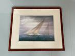 Ingelijste foto’s J klasse jachten, Antiek en Kunst, Ophalen of Verzenden