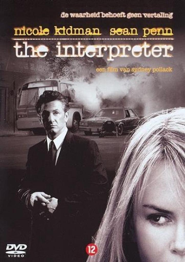 The Interpreter DVD, Cd's en Dvd's, Dvd's | Thrillers en Misdaad, Zo goed als nieuw, Actiethriller, Vanaf 12 jaar, Verzenden