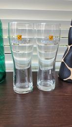 Swinckels Bierglazen - Set van 2, Ophalen of Verzenden, Zo goed als nieuw