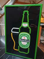 Heineken lichtreclame, Verzamelen, Merken en Reclamevoorwerpen, Ophalen of Verzenden, Zo goed als nieuw, Lichtbak of (neon) lamp