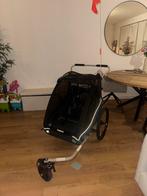 Fietskar Thule Coaster XT met babyzitje, Ophalen, Opvouwbaar, 20 tot 40 kg, Zo goed als nieuw