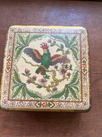 Vintage Koektrommel met Vogelmotief van Melle, Ophalen of Verzenden
