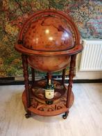 LARGE!! GLOBE BAR GLOBEBAR WIJN BAR 90X48 CM NIEUW IN DOOS, Antiek en Kunst, Ophalen of Verzenden