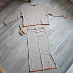 CG Luxe wollen set maat M/L - Heerlijk zacht!, Kleding | Dames, Maat 38/40 (M), Beige, CG Luxe, Ophalen of Verzenden