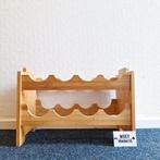 Houten Flessenrek/Wijnrek, Gebruikt, 5 tot 15 flessen, ., Ophalen of Verzenden