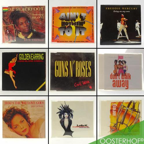 CD | Deel 2 | 9x Singles 90s | ZIE OMSCHRIJVING!, Cd's en Dvd's, Cd's | Pop, Gebruikt, 1980 tot 2000, Ophalen of Verzenden