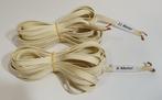 Luidsprekerkabel Monster SuperFlat Mini – 2 stuks (9m + 11m), Ophalen of Verzenden, S, S, Luidsprekerkabel