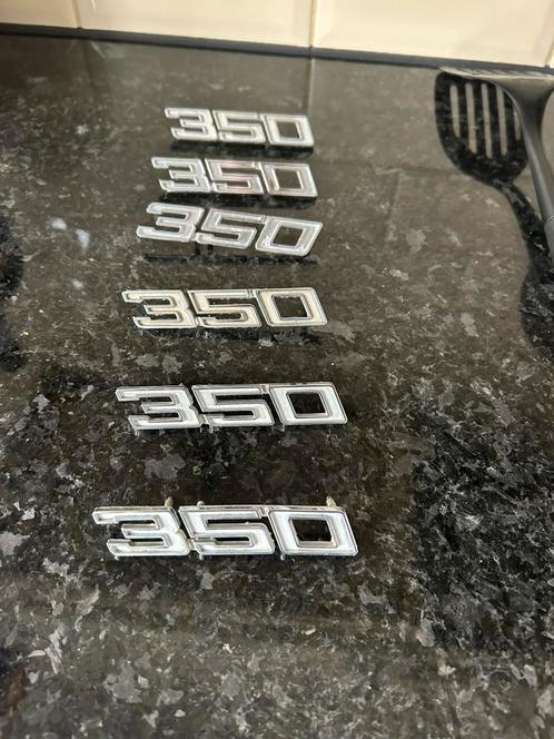 Chevrolet Camaro embleem 350., Auto-onderdelen, Klein materiaal, Chevrolet, Gebruikt, Ophalen of Verzenden