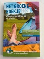 HET GROENE BOEKJE 2020 kamperen midden in de natuur, Ophalen of Verzenden, Zo goed als nieuw, Reisgids of -boek