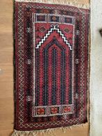 Vintage perzisch tapijt (iran), Gebruikt, 100 tot 150 cm, Rechthoekig, Rood