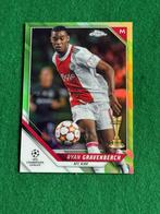 Ryan Gravenberch #72 Ajax rookie /99 Yellow Parallel Topps C, Ophalen of Verzenden, Nieuw, Ajax