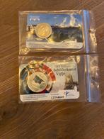 Zilveren €5,- of €10,- munten en 2 coincards, Euro's, Ophalen of Verzenden