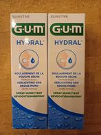 GUM Hydral Bevochtigingsspray - 2 stuks, Sieraden, Tassen en Uiterlijk, Uiterlijk | Mondverzorging, Ophalen of Verzenden, Nieuw