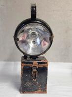 Antieke  Vintage lamp brandweer militair mijnbouw Eisemann, Ophalen of Verzenden, Landmacht, Nederland