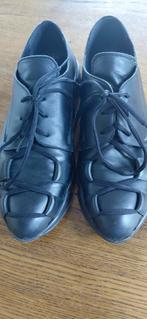 Papucei Leren heren schoenen - Maat 42, Papucei, Ophalen of Verzenden, Gedragen, Zwart