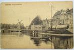 Leiden Prinsessekade~Kasteel Poelgeest~Notarisbootje, Gelopen, Stad of Dorp, Ophalen of Verzenden, Voor 1920