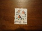 Vogels roodborstje Noorwegen 1985, mi. 939 postfris, Ophalen of Verzenden, Postfris, Dier of Natuur