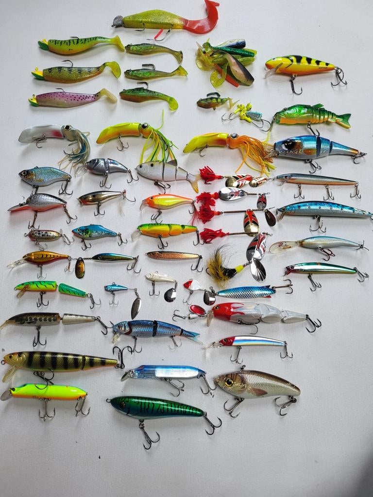 Rapala tas gevuld met zo'n 50 chads, Ophalen, Overige typen